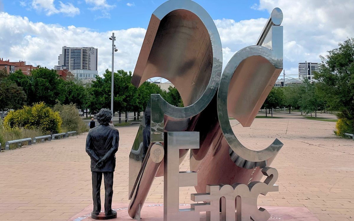 La curiosidad con Einstein en Zaragoza